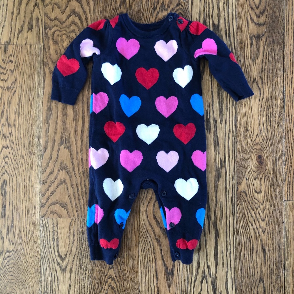 Gap Knit Heart One Piece